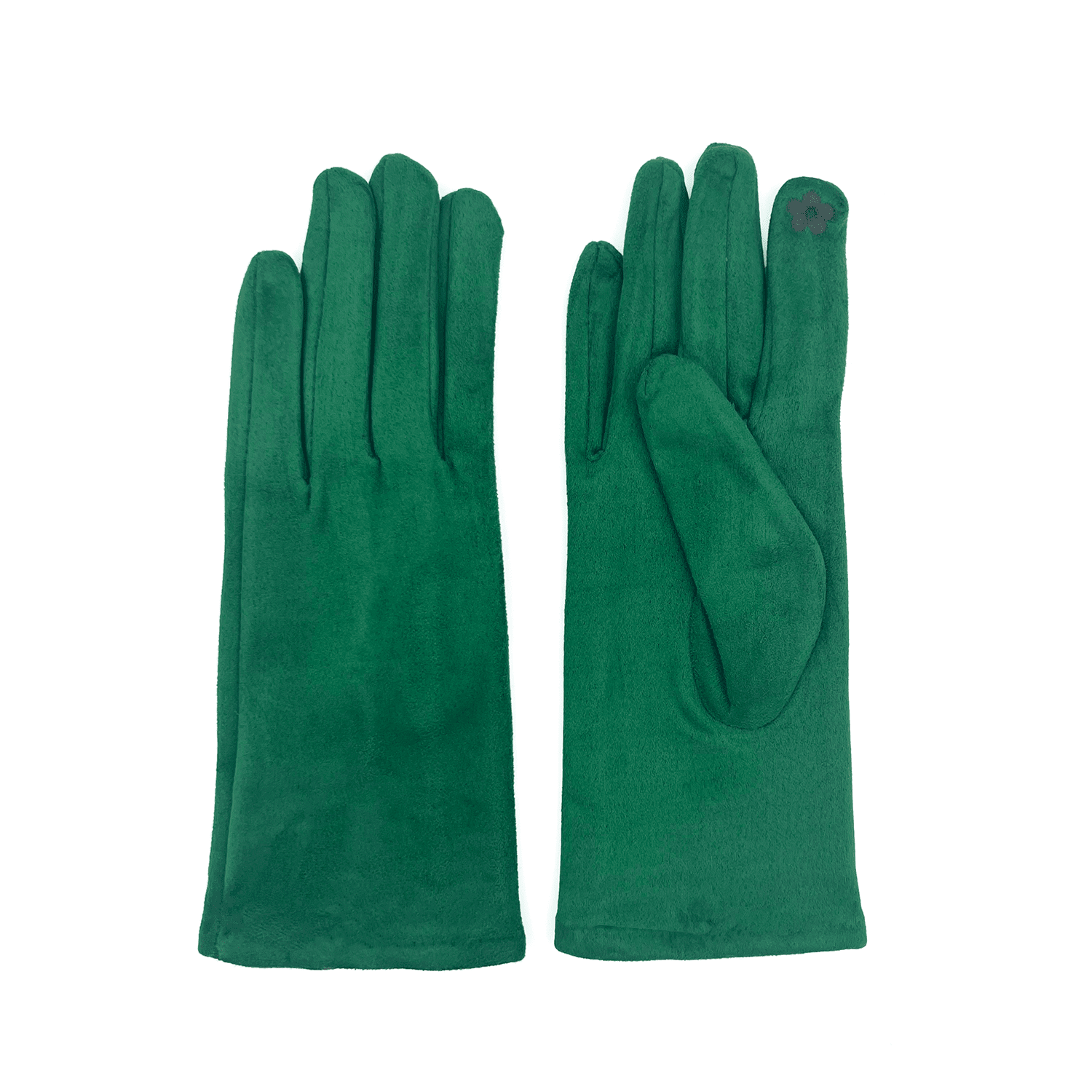 Mănuși moi pentru damă - verde