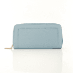 SET - Geantă mare și geantă mică + portofel - albastru deschis