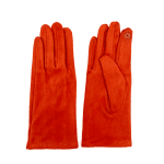 Mănuși moi pentru damă - portocaliu