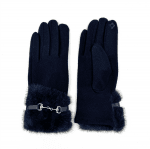  Diana & Co - Mănuși pentru femei - albastru închis