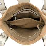 Mare geantă de damă cu mânere reglabile - fuchsia