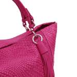  Geantă mare tip sac din piele naturală Delanna - roz