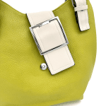 Mare geantă de damă cu mânere reglabile - verde
