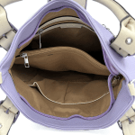 Mare geantă de damă cu mânere reglabile - maro deschis