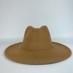 Pălărie de damă "Fedora" - maro